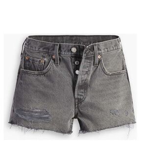 Levi’s Women’s 501 Original‎ Shorts Above It dark grey size 26